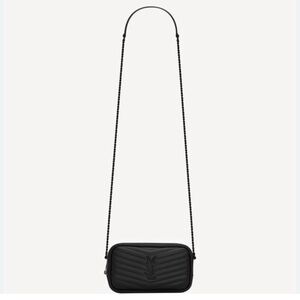Yves Saint Laurent Lou Mini YSL
Camera Bag in Smooth Quilted
Leather